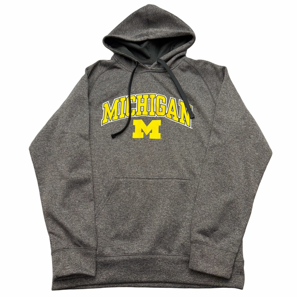 Michigan University Sporty Athletic Activewear VarsityHoodie Unisex Size Medium